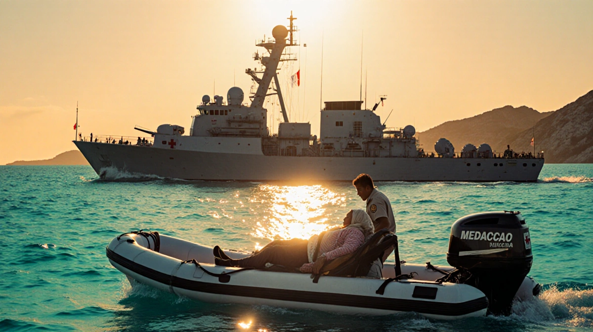 76-Year-Old Cruise Passenger Airlifted After Deck Fall