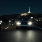 Police Chase Stolen Car Across LA Freeways Before Calling Off Pursuit