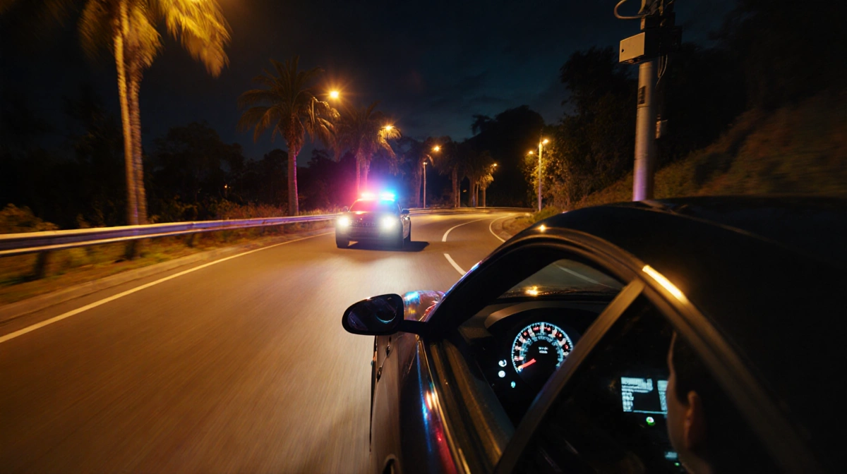 DUI Suspect Crashes After 30-Minute Valley Chase