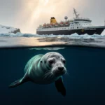 First-Ever Underwater Photos of Rare Ross Seal Surface