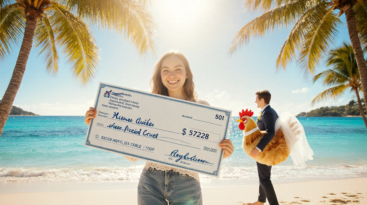 Wheel Contestant Wins Cruise, $57K for Honeymoon