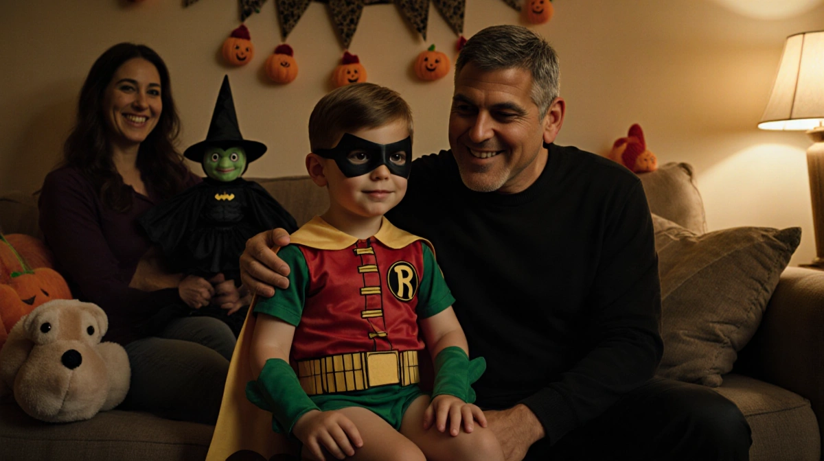 George Clooney’s Son Finally Sees Dad as Batman