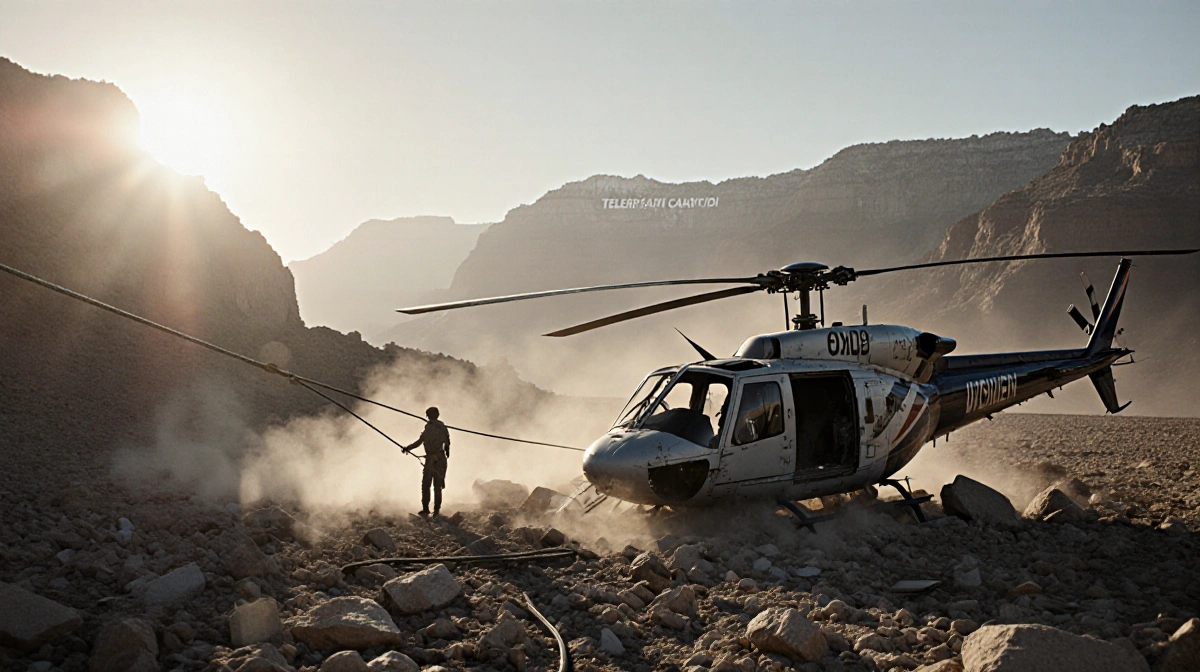 NTSB Retrieves Wedding-Day Helicopter That Killed 4 in Arizona Canyon