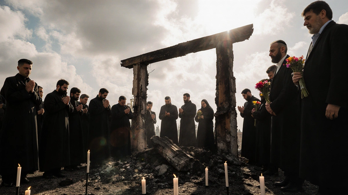 400 Gather to Honor Synagogue Lost in Eaton Fire