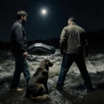 Hesperia Dog Rescue Turns Perilous: Two Men Saved from Swift Current