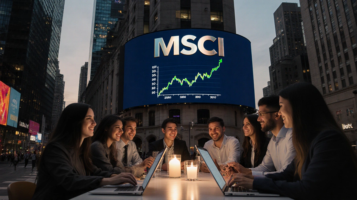 MSCI Keeps Bitcoin Treasury Firms in Indexes, Dodging $15B Selloff