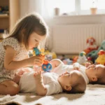 Dad’s ‘Lovely Surprise’ Footage Captures Toddler’s Gentle Care