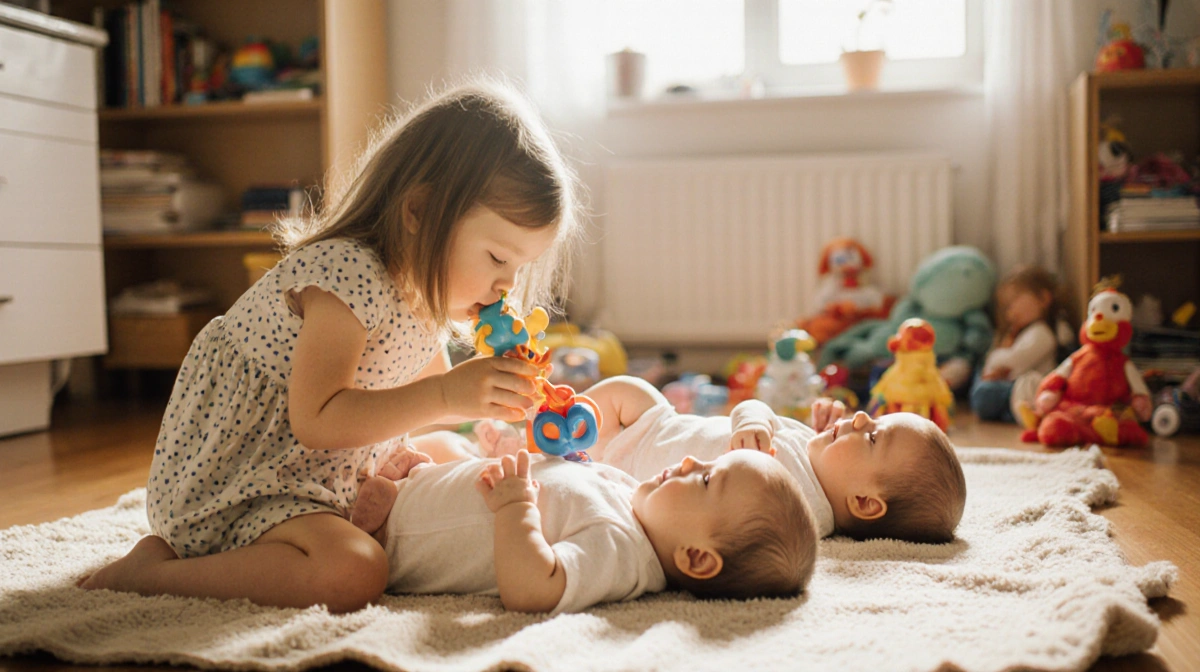 Dad’s ‘Lovely Surprise’ Footage Captures Toddler’s Gentle Care