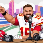 Travis Kelce Calls Podcast His ‘Only Job’ as Retirement Decision Looms