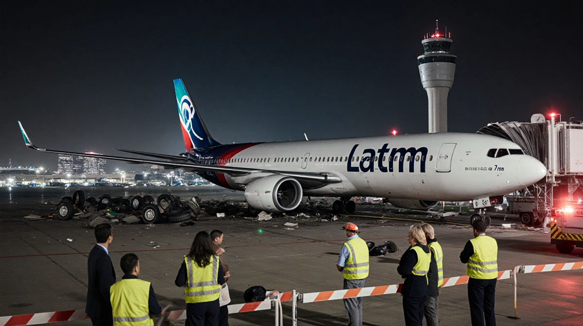 LATAM Jet Blows All Rear Tires at Atlanta, Passengers Stuck on Runway