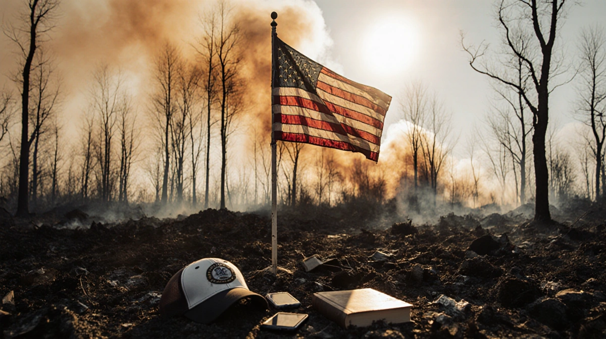 California Honors Deadly Wildfire Anniversary with Flags at Half-Staff