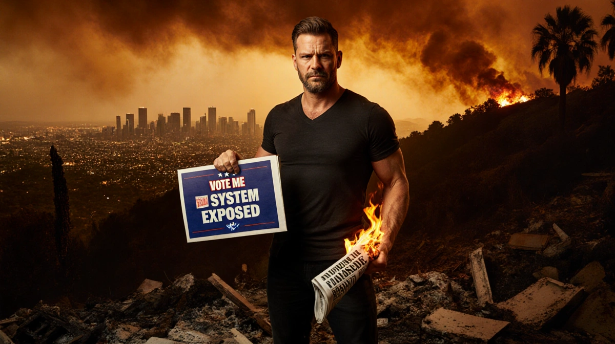 Spencer Pratt Launches LA Mayor Bid at Fire Ruins