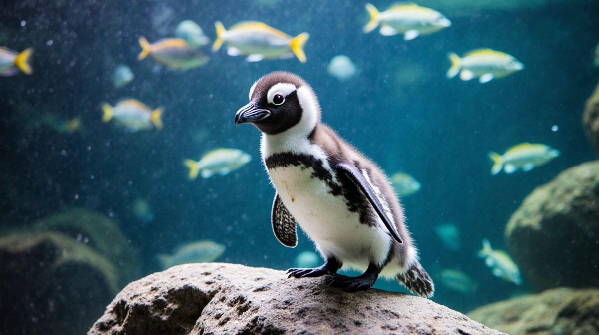 Adventure Aquarium Lets Public Name Feisty Penguin Chick
