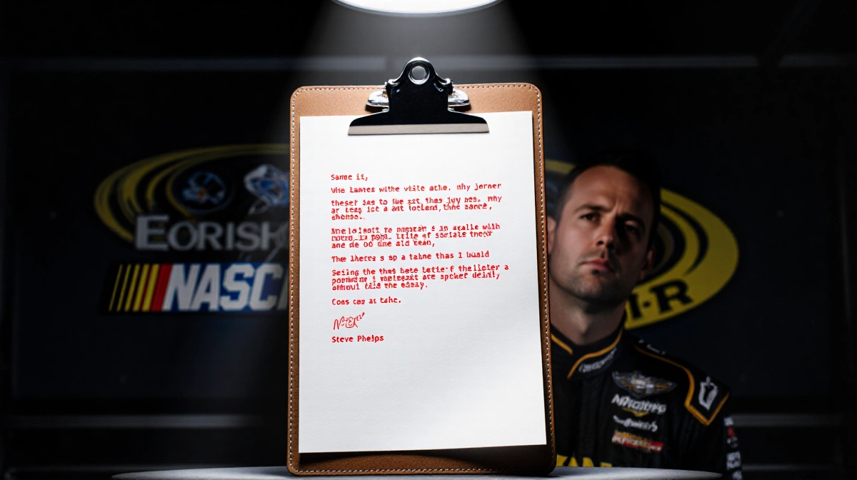 NASCAR Commissioner Quits After Text Scandal