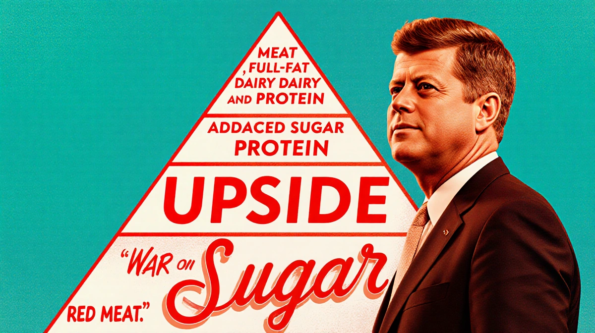 Trump Team Flips Food Pyramid: Steak & Whole Milk Now Top Tier