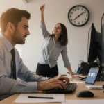 Internet Split on Grooms Upstaging Brides, Line-Holding & Clocking Out