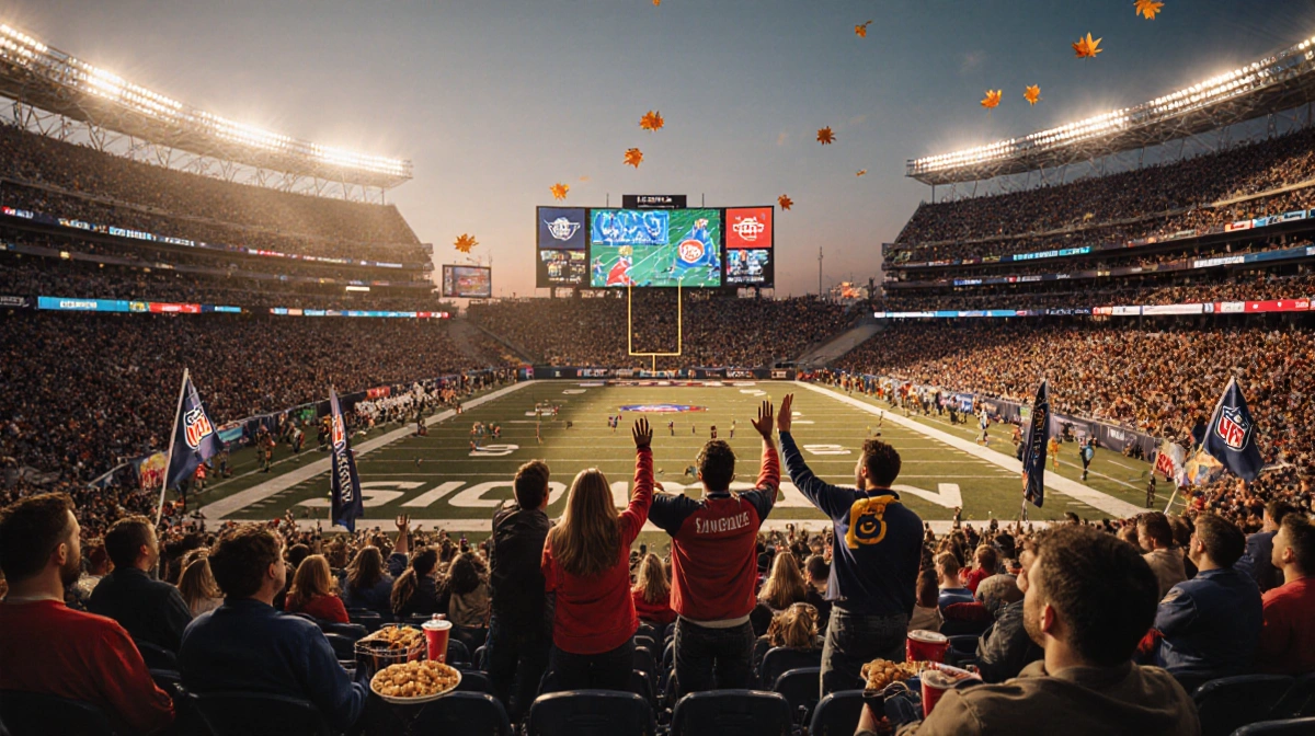 NFL Viewership Soars to Near-Record 18.7M Per Game