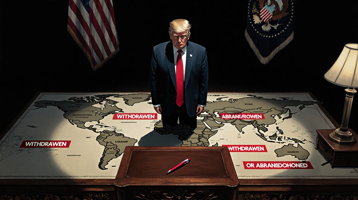 Trump Quits 66 Global Groups, Ditches Climate Treaty