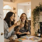 Heather Rae El Moussa Hosts Vision-Board Night in New Home