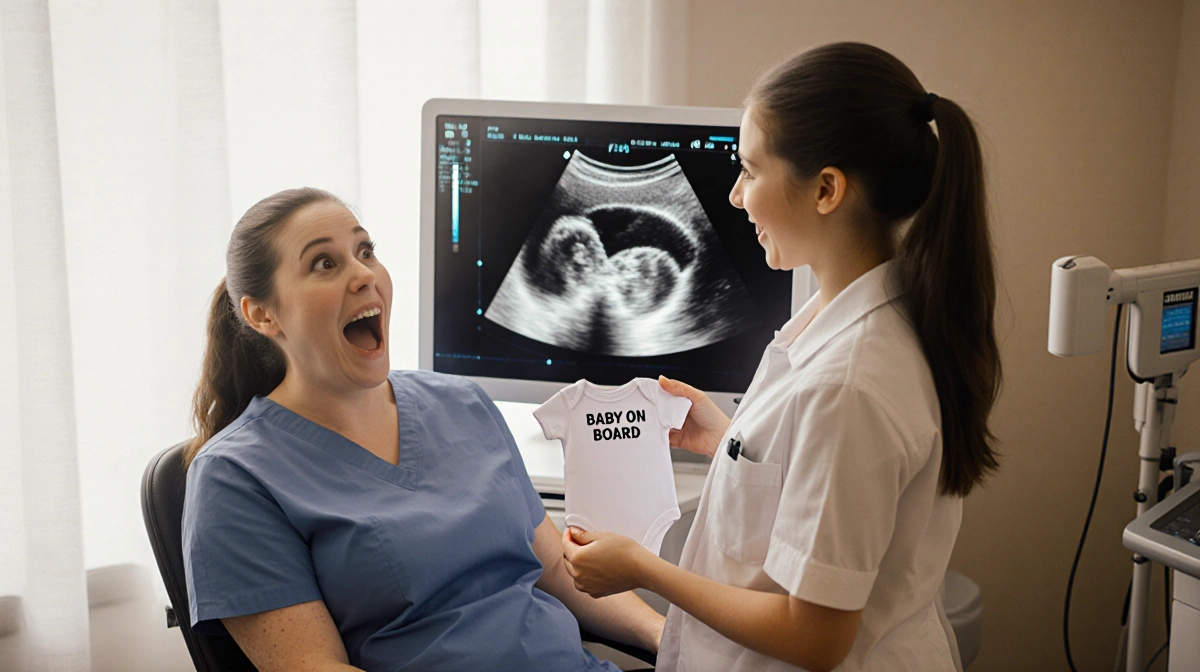 Woman Pulls Off Epic Pregnancy Surprise at Mom’s Own OB-GYN Office