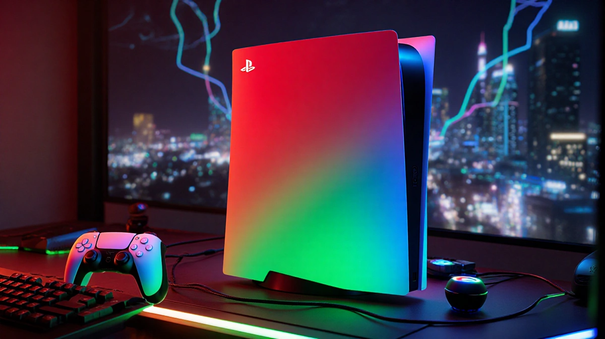 Sony Drops Neon PS5 Controllers That Shift Color