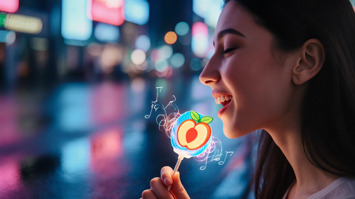 Lollipop That Plays Music in Your Mouth Debuts at CES