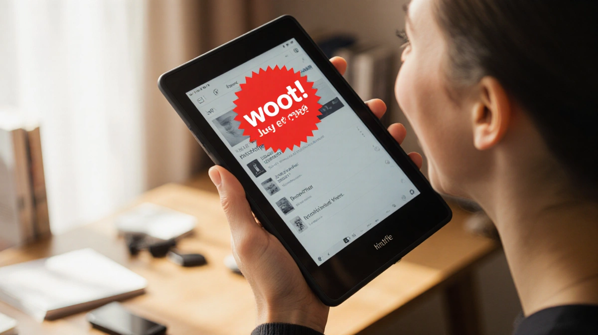 Woot Cuts Kindle Prices Up to 50% Off