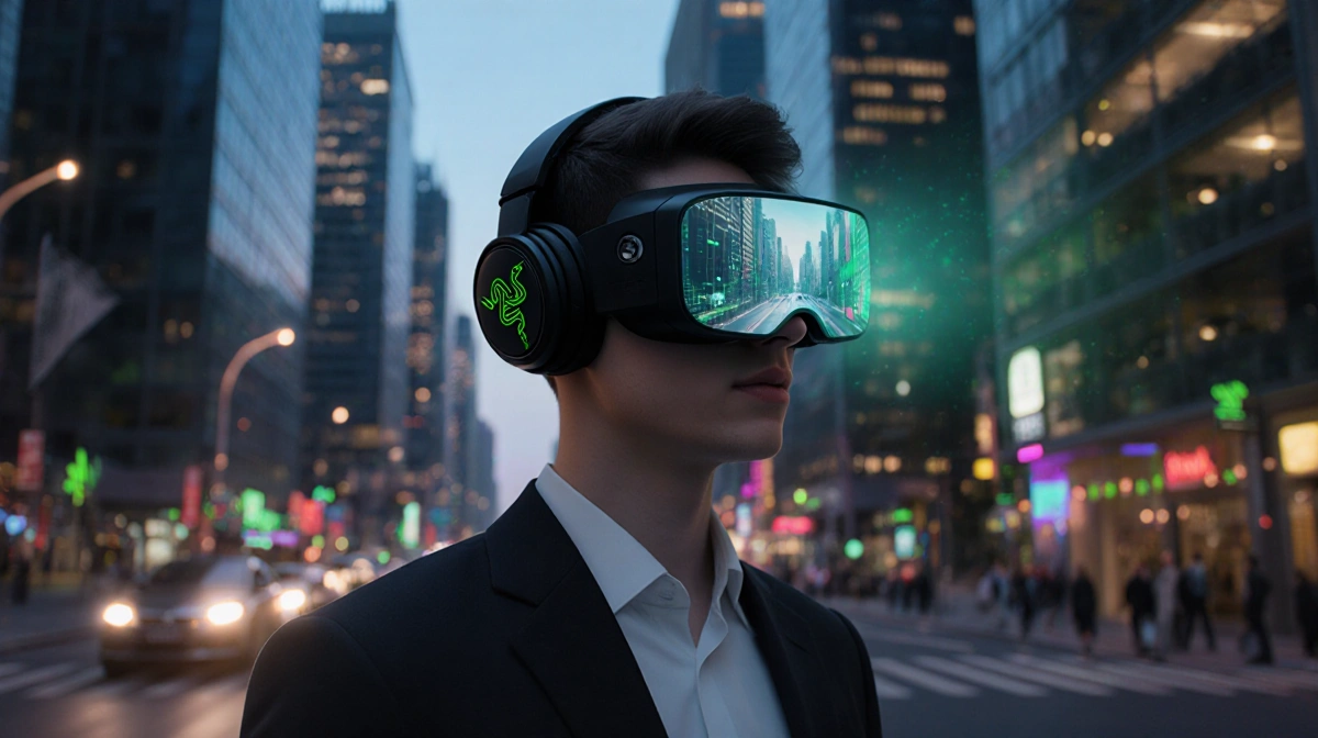 Razer’s Project Motoko Puts AI Cameras in Over-Ear Headphones