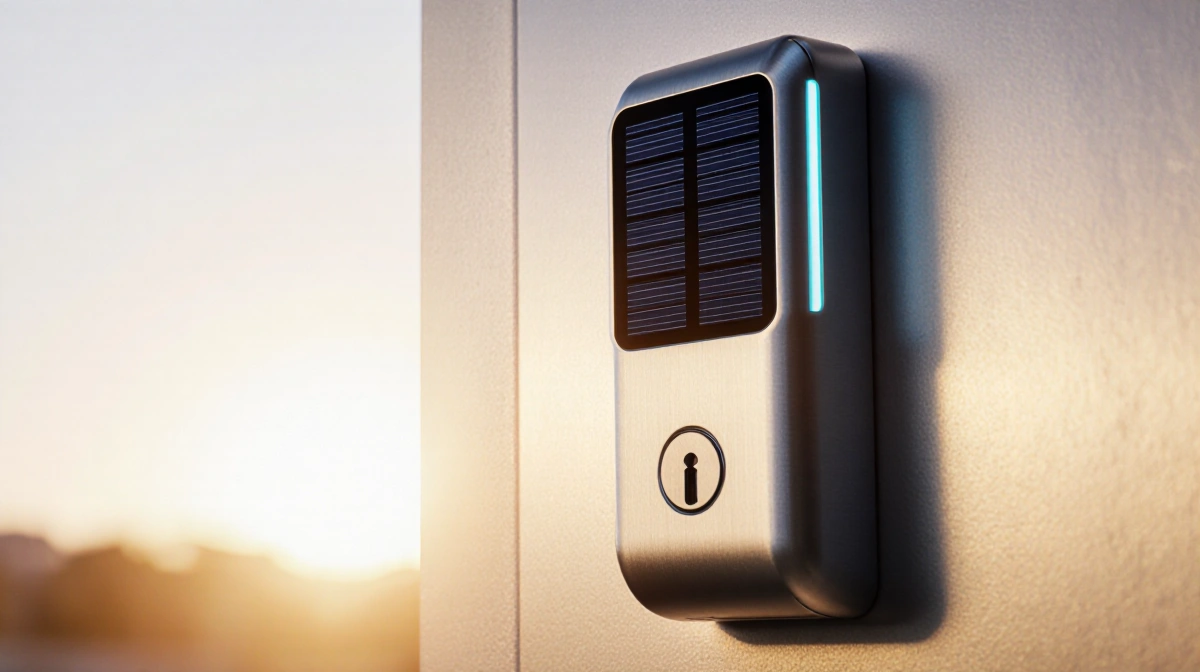 Desloc’s $300 Solar Smart Lock Charges Itself on Your Door