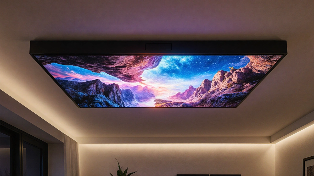 Govee’s 5 000-Lumen Smart Ceiling Light Doubles as a TV-Size Art Canvas