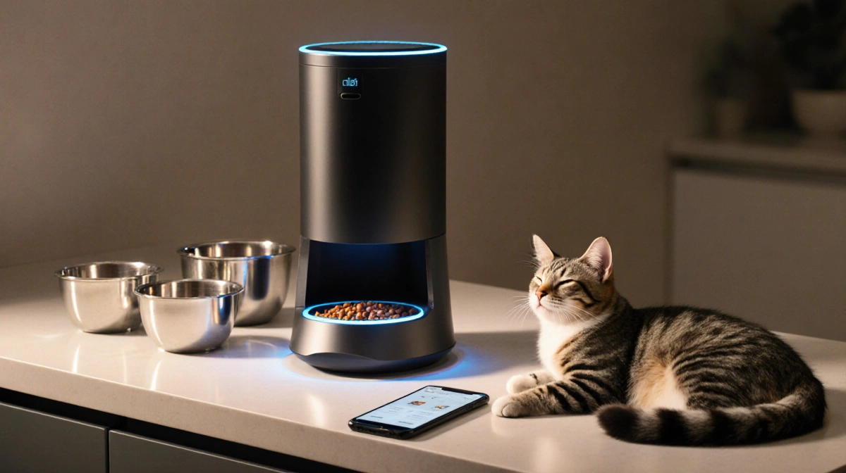 AI Feeder Spots Sick Cats Before Vet Bills Hit