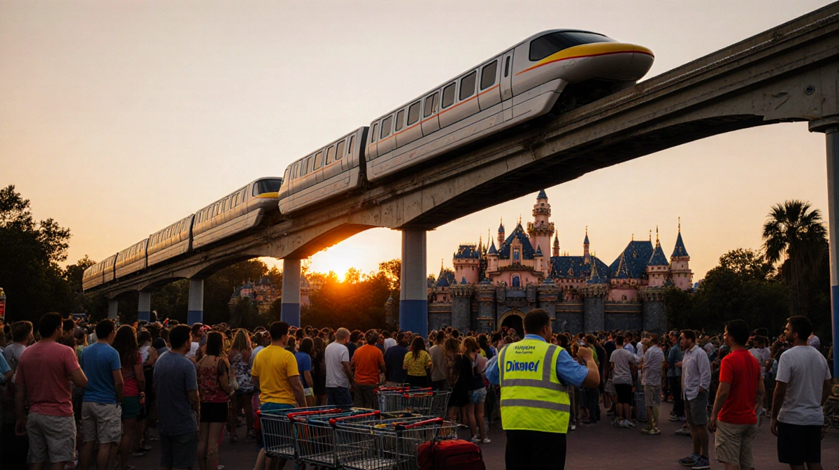 Disneyland Monorail Evacuates 60 Guests After Power Loss