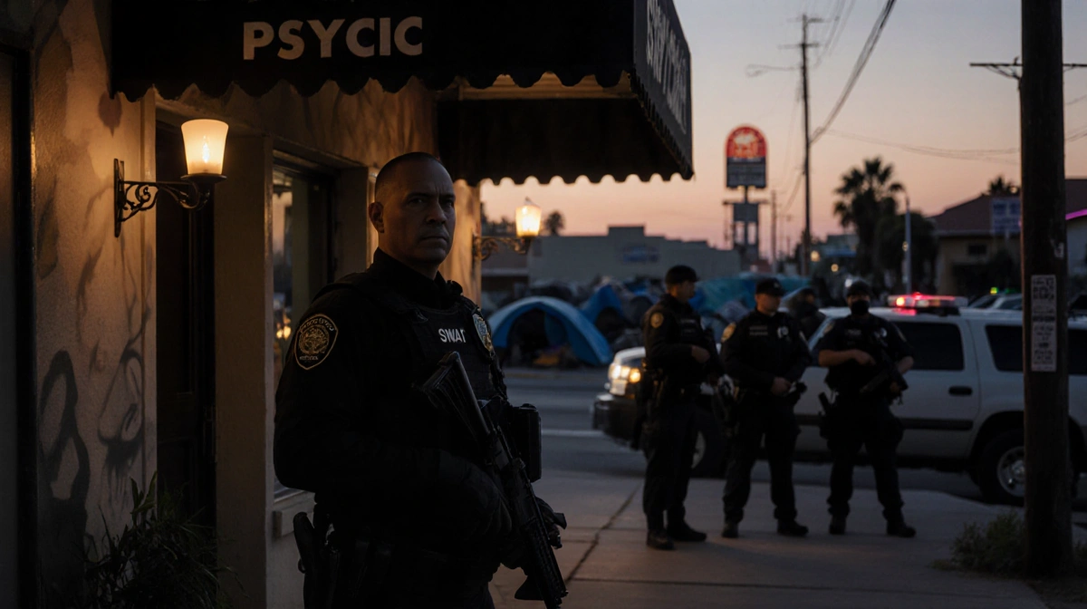 SWAT Raid at Psychic Shop Nabs Murder Suspect