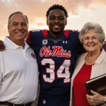 From Ferris State to Ole Miss: How Trinidad Chambliss’ Parents Keep Him Grounded