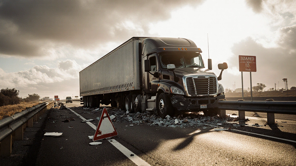 Big Rig Crash Blocks 5 Freeway Near Castaic