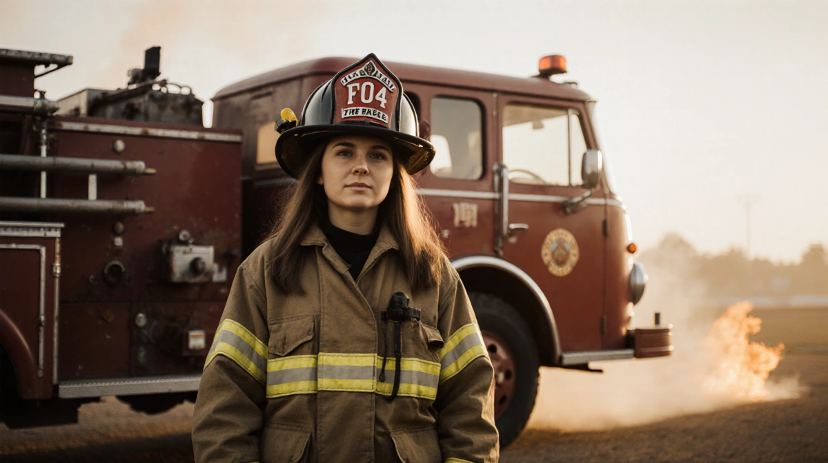 Crash Survivor Becomes Firefighter 2 Years After Losing Partner