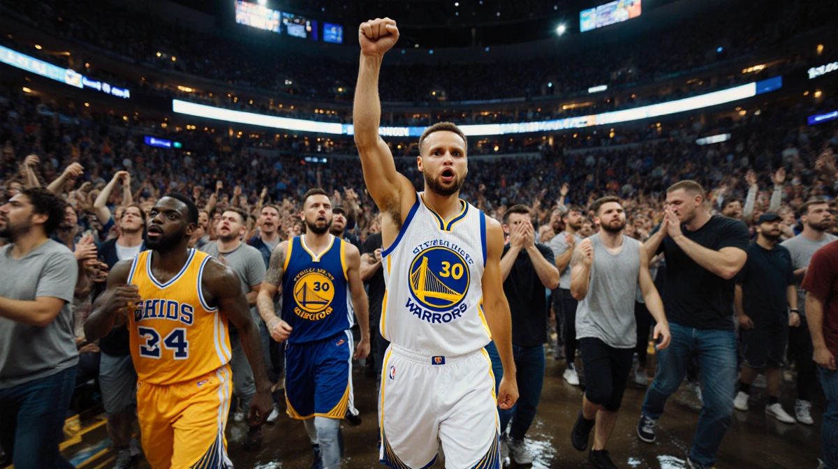 Warriors Game Marred by Fan Brawl