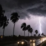 Powerful Winds Batter LA County Through Saturday