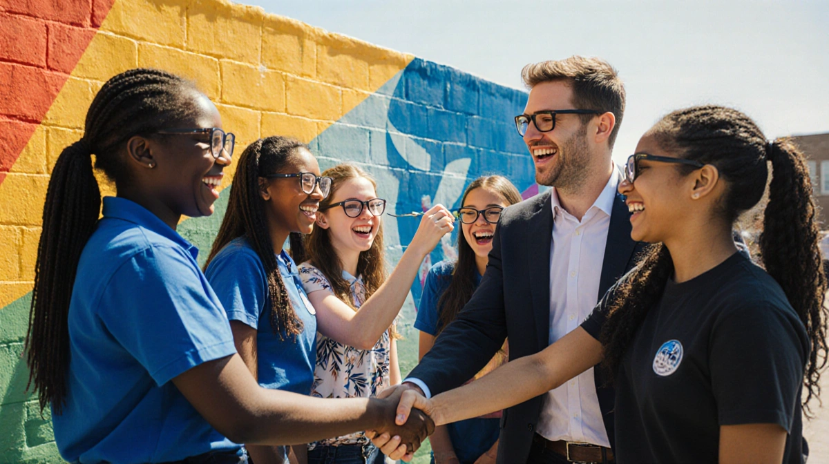 Chase Stokes Surprises Students with Free Glasses in Charleston