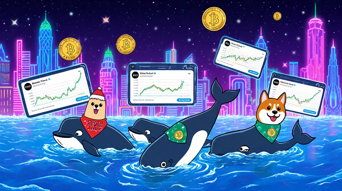 Whales and Retail Storm Back into Meme Coins
