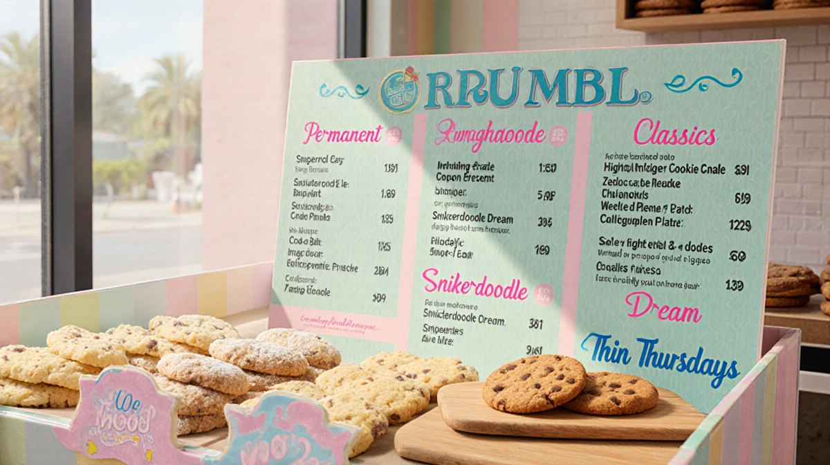 Crumbl Unveils New 2026 Cookie Lineup