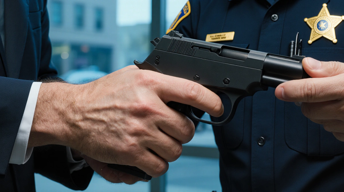 Mickey Rourke Hands Over Shotgun to LA Deputies