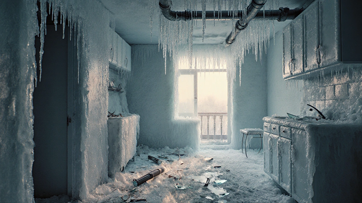 Tenant’s Heat-Free Exit Turns Quebec Apartment into Ice Cave