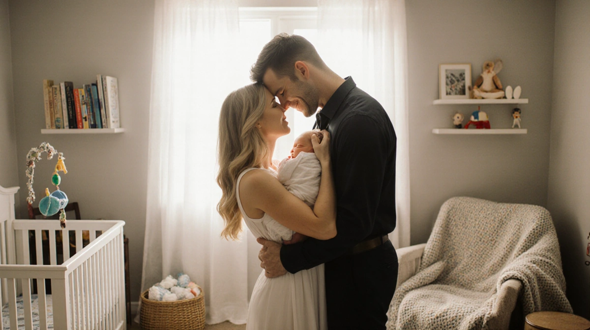 Derek & Hayley Hough Welcome Baby Everley After 11-Year Journey