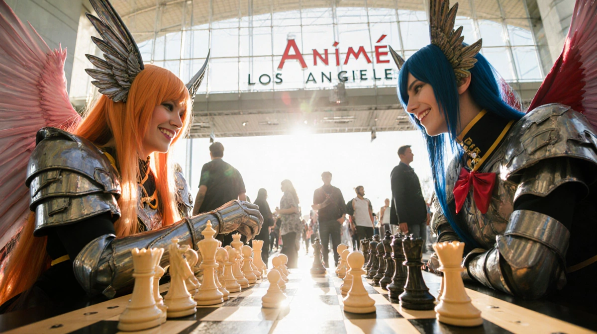 Animé Los Angeles Returns with Sunny Skies and Cosplay Chess