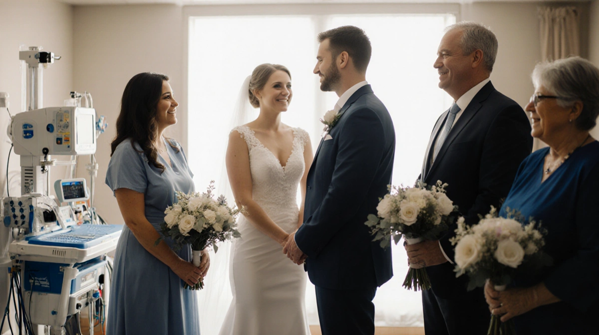 Hospital Staff Throw Dream Wedding for Cancer Patient in 48 Hours