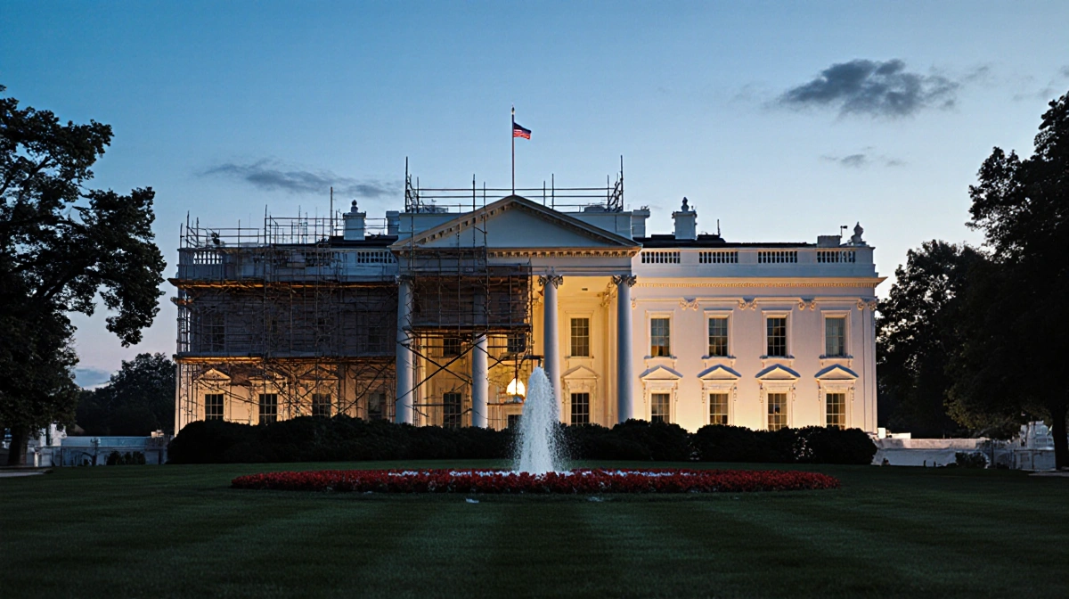 Trump’s $400M Ballroom Will Make East Wing as Tall as White House