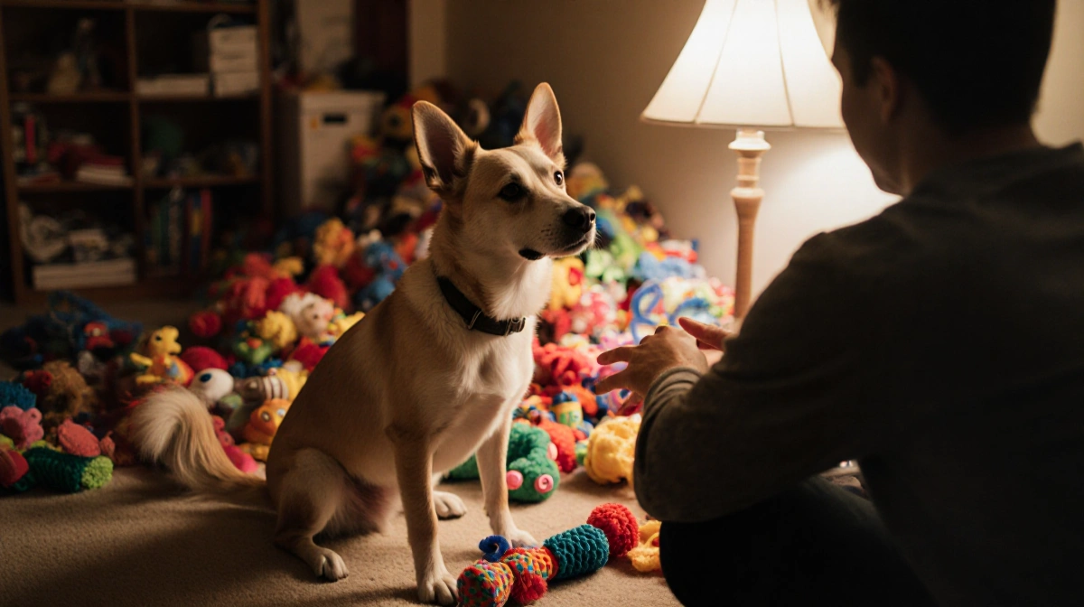 Elite Dogs Learn Toy Names by Eavesdropping