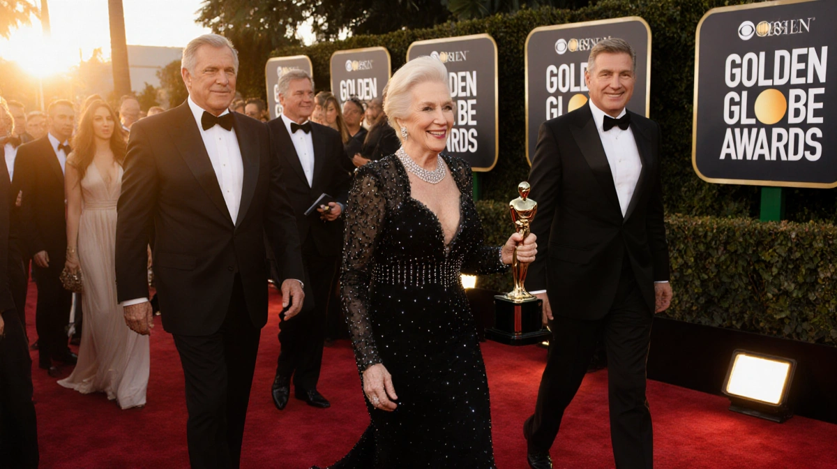 Harrison Ford Hails ‘Badass’ Helen Mirren at Golden Globes