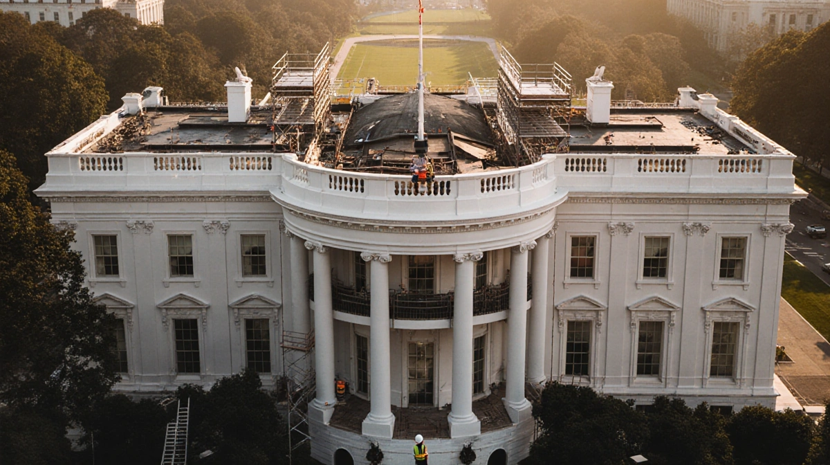 Trump Eyes ‘Upper West Wing’ Addition Amid $400M Ballroom Build